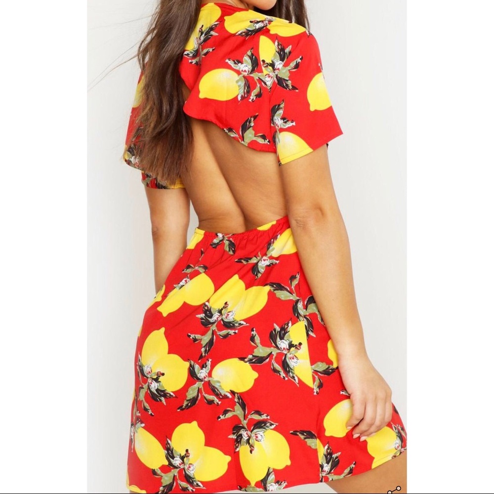 Red Lemon Dress